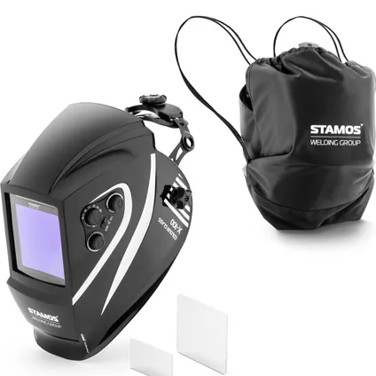 Stamos Welding Group - Masque soudure - COLOUR GLASS X-100 - champ de vision en couleur