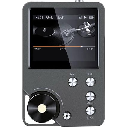 Lecteur MP3 Hifi Dac professionnel 128GB (max. 128GB) - Shmci - C2s - Noir