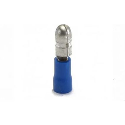 Connecteur/Cosse de câble mâle 4/6mm - Ohmeron - Bleu - 25 pièces