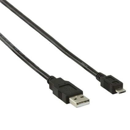Valueline USB 2.0 kabel - USB-A naar Micro USB-A - 2 meter