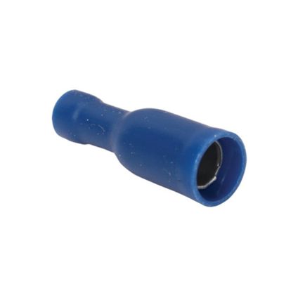 Connecteur/Cosse de câble femelle 4-6mm² - Ohmeron - Bleu - 25 pièces