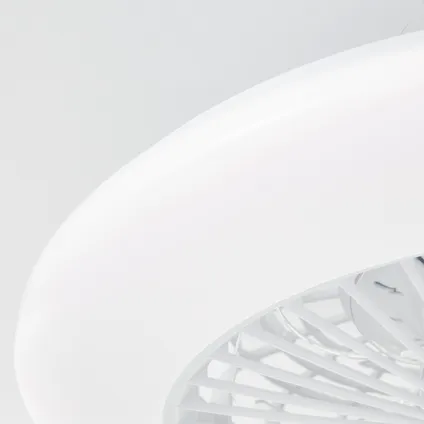 Ventilateur de plafond Brilliant Salerno blanc 40W 12