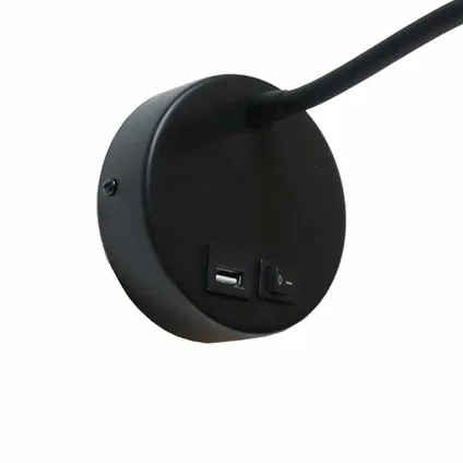 Artdelight wandlamp Flex USB zwart 2