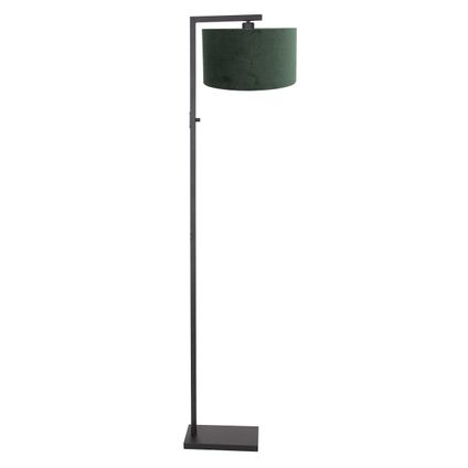 Steinhauer vloerlamp Stang H 160cm groene kap - zwart