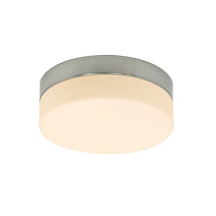 Steinhauer plafondlamp ceiling and wall IP44 LED 1362st staal