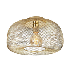 Praxis Highlight plafondlamp Honey Ø 39cm goud aanbieding