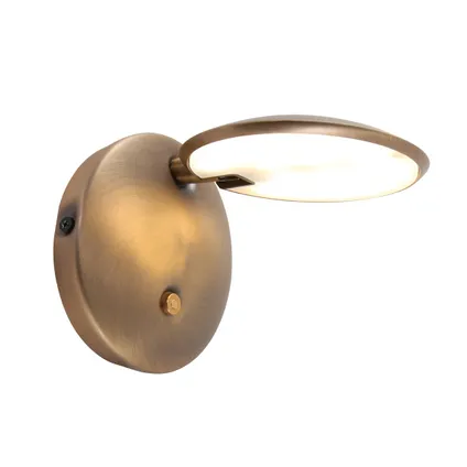 Steinhauer wandlamp zenith LED 1442br brons 2