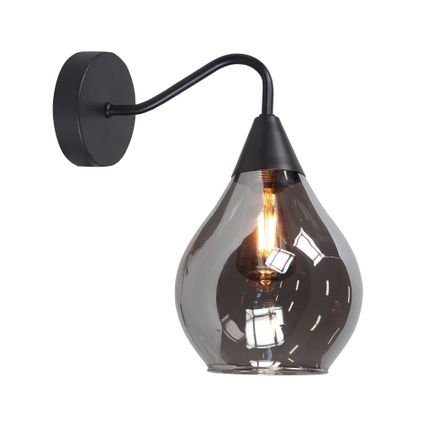 Highlight wandlamp Cambio H 27cm Ø 15cm zwart