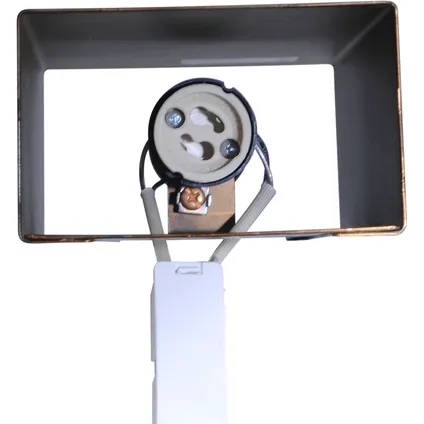 Masterlight wandlamp Metallico H 22cm B 10cm zwart 6