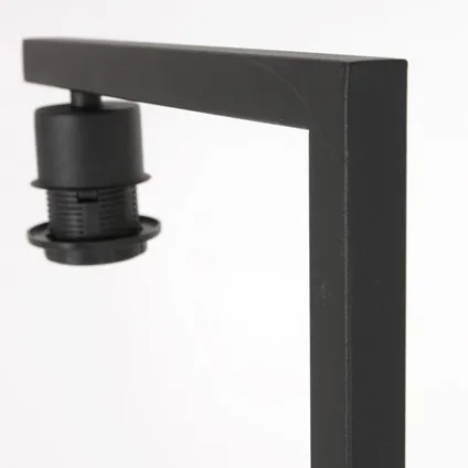 Steinhauer vloerlamp Stang H 160cm oker kap - zwart 5