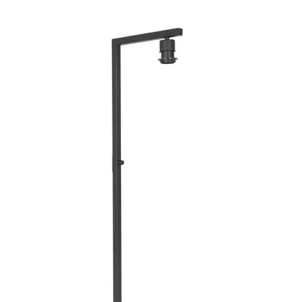 Steinhauer vloerlamp Stang H 160cm oker kap - zwart 6