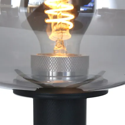 Steinhauer lampe de table Reflexion - noir - verre - 22 cm - E27 (grande raccord) - 2681ZW 4