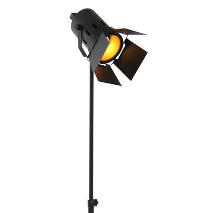 Mexlite lampadaire Carree - noir - métal - 45 cm - E27 (grande raccord) - 1577ZW