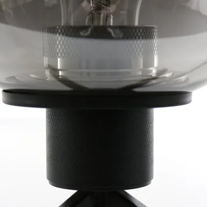 Steinhauer lampe de table Reflexion - noir - verre - 15 cm - E27 (grande raccord) - 2683ZW 5
