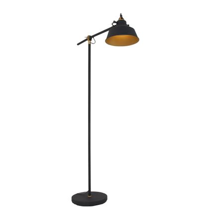 Mexlite lampadaire Nové - noir - métal - 28 cm - E27 (grande raccord) - 1322ZW