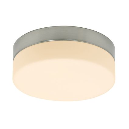 Steinhauer plafondlamp ceiling and wall IP44 LED 1363st staal