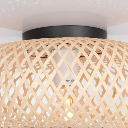 Anne Light & home plafondlamp Maze Ø 42cm bamboe beige 7