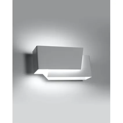 Sollux wandlamp Piegare wit 2
