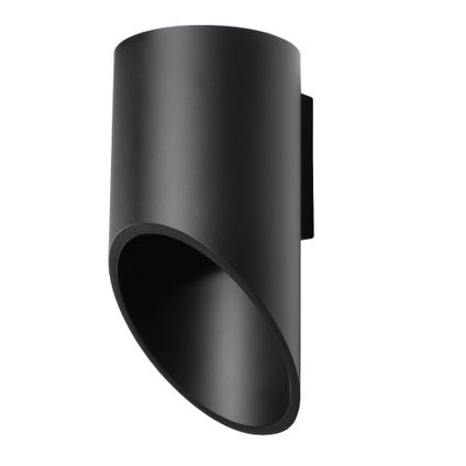 Sollux wandlamp Penne H 20cm zwart