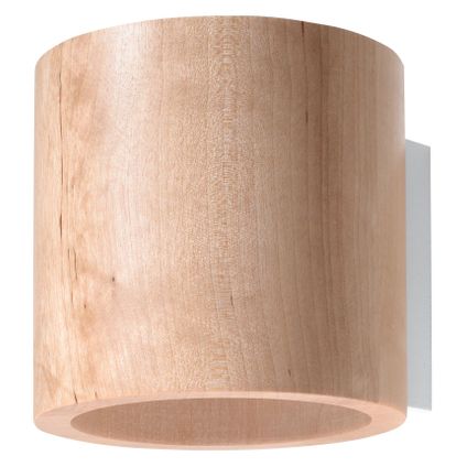 Sollux wandlamp Orbis hout