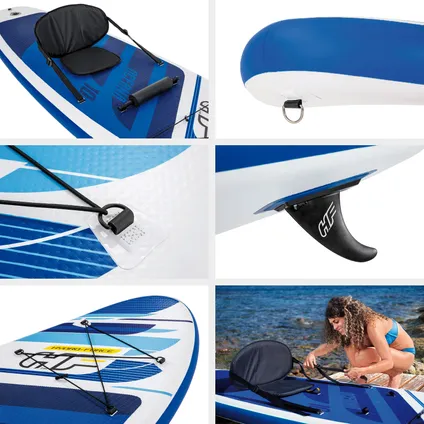 Bestway Hydro force Oceana convertible SUP board set 4