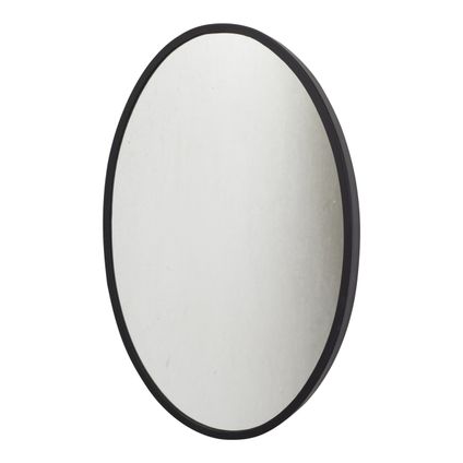 LOFT42 Miroir Miroir Ovale - Noir - 60x40
