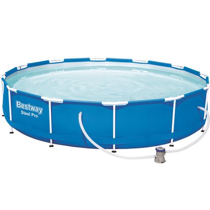 Bestway Steel Pro piscine + pompe à filtre 366 cm