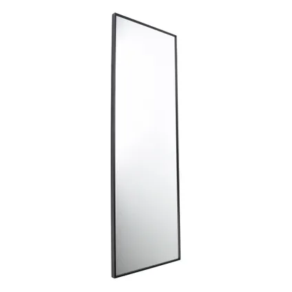 Fragix York Miroir pleine longueur - Noir - Aluminium - 120x40