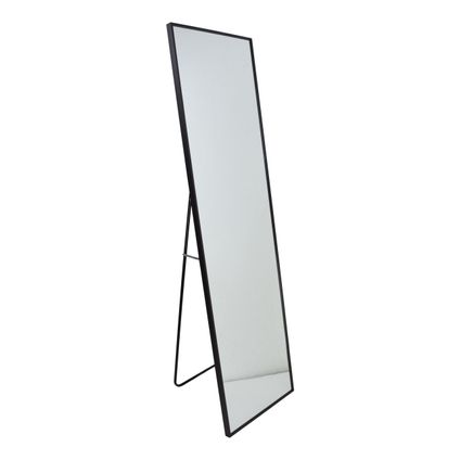 Fragix York Miroir pleine longueur - Noir - Aluminium - 150x40