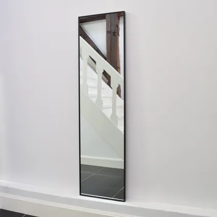Fragix York Miroir pleine longueur - Noir - Aluminium - 150x40 6