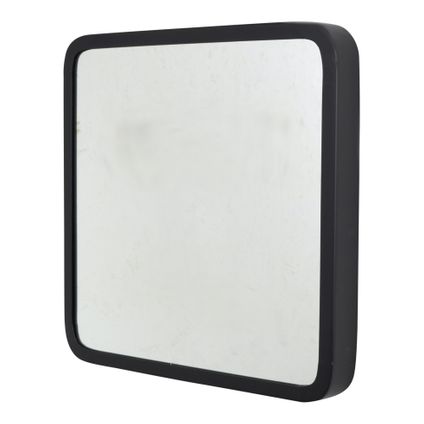 LOFT42 Mirror Spiegel Vierkant Zwart - Industrieel - Metaal - 42x42