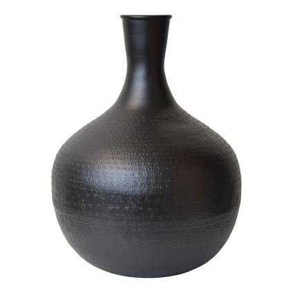 LOFT42 Gusto Large - Vase - Métal noir - 42x33