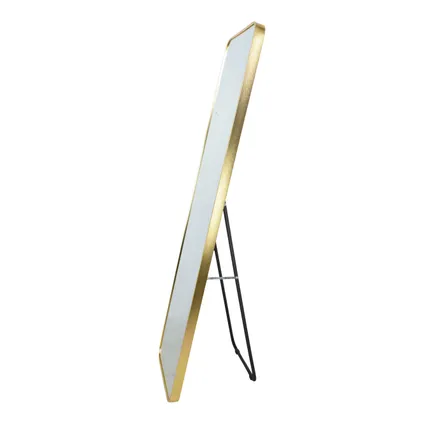 Fragix Alux Miroir pleine longueur sur pied/suspendu - Doré - Aluminium -150x40 4