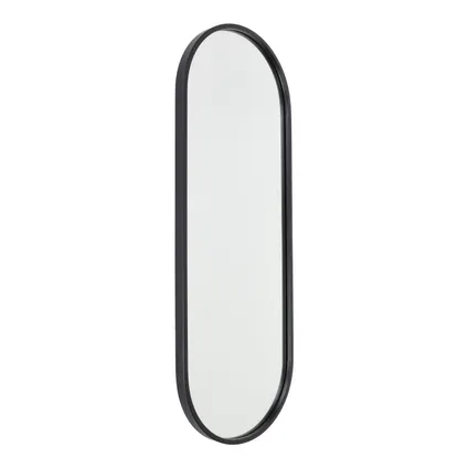 Fragix Boston Miroir Ovale - Noir - 80x30 4