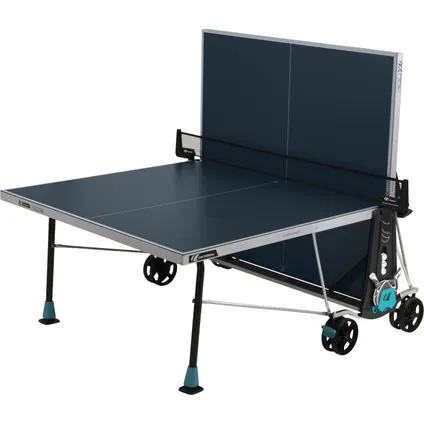 Table de tennis de table extérieure Cornilleau 300X bleue 2