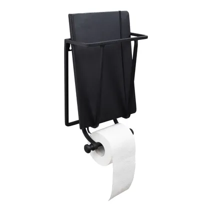 LOFT42 Tissu Porte-rouleau papier toilette - Porte-revues 3