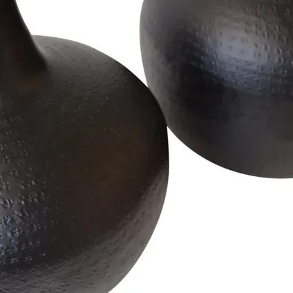 LOFT42 Gusto Small - Vase - Métal noir -35x26 5