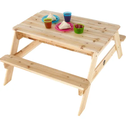 Plum zand- en picknicktafel hout 4