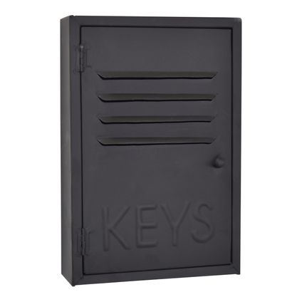LOFT42 Keys Boîte à clés - Métal - Noir Mat - 30x20x6,5