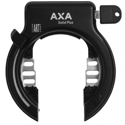 Ringslot Axa Solid Plus - zwart (werkplaatsverpakking)