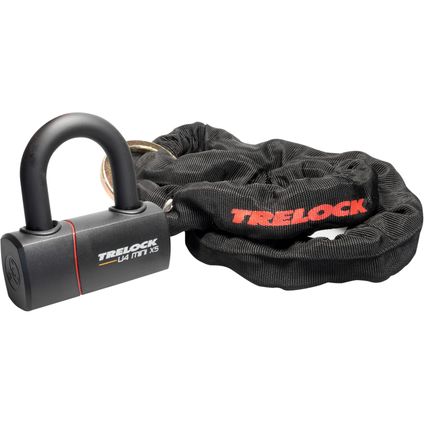 Trelock Loop LC 680 110/10 - Chaîne de vélo sécurisée (Noir, 110cm)
