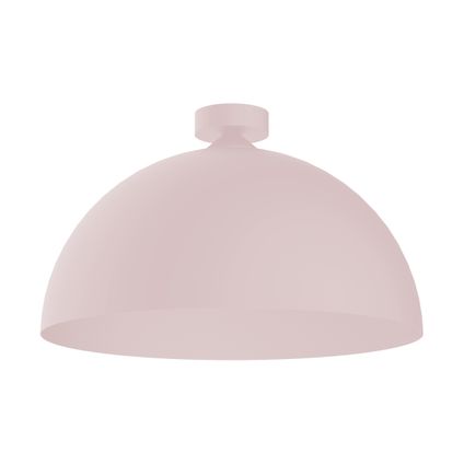 CASSIS Plafondlamp, 1XE27, metaal, roze, D60cm
