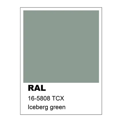 KON Hanglamp, 1X E27, metaal, groen iceberg/wit, D.35cm 3
