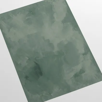 Papier Peint - Wallpapers4Beginners - Stucco Vénitien Vert - Papier vegan - 250x200cm, 5,5m2 4