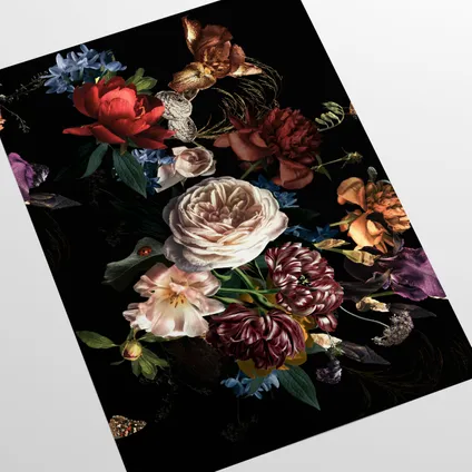 Wallpapers4Beginners - Behang - Florale Vlaamse - Vegan Papier - 250x200cm, 5.5m2 4