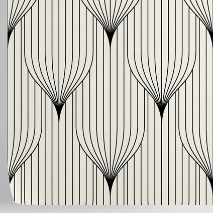 Wallpapers4Beginners - Behang - Art Deco - Vegan Papier - 250x200cm, 5.5m2 3