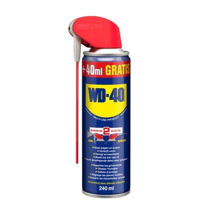 WD-40 multi spray smeermiddel Smart Straw 200ml + 40ml gratis
