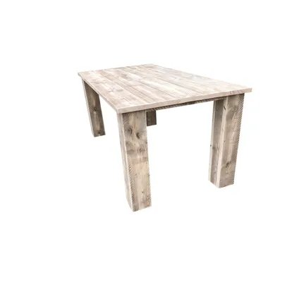 Wood4you - Texas Table de Jardin Échafaudage Bois 190Lx78Hx74P cm 2
