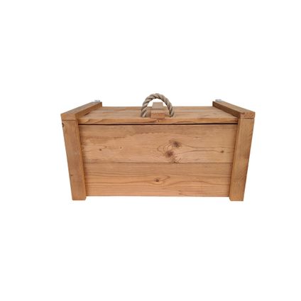 Wood4you - Speelgoedkist - Army hout 70Lx50Dx50H cm