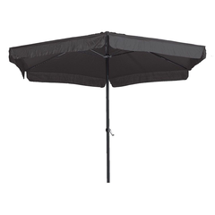 Praxis Garden Impressions Delta parasol Ø300 - donker grijs aanbieding